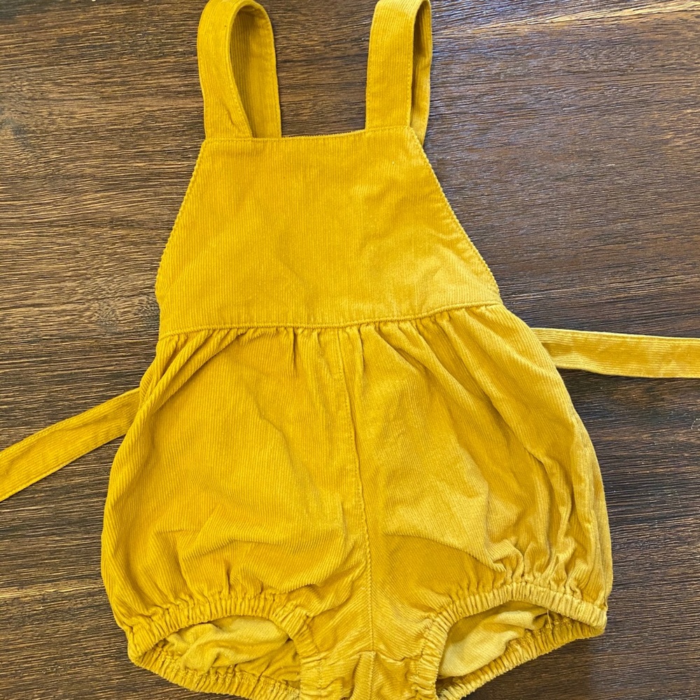 Wild Wawa mustard romper